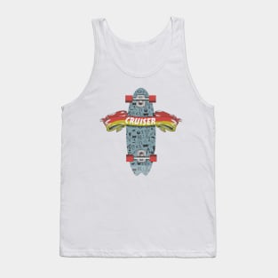 Cruiser Skateboard Tank Top